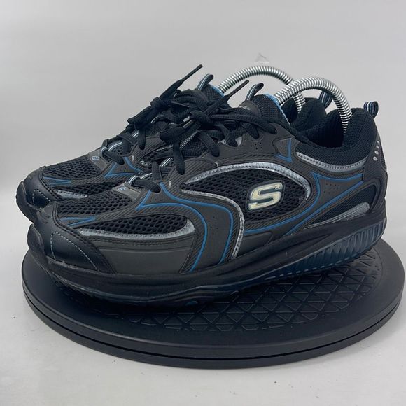Skechers Shoes - Skechers Shape Ups Black/Blue Walking Comfort Shoes 12320 Women’s Size 9.5